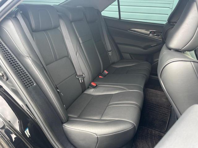 クラウンハイブリッド アスリートS 禁煙車 純正ナビ バックカメラ レザーパッケージ OP18インチホイル シートベンチレーション ETC ドライブレコーダー パワーシート クルーズコントロール スマートキー テイン車高調(11枚目)