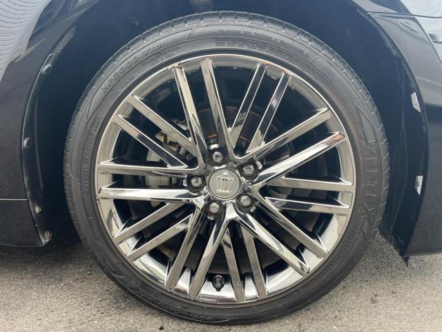 クラウンハイブリッド アスリートS 禁煙車 純正ナビ バックカメラ レザーパッケージ OP18インチホイル シートベンチレーション ETC ドライブレコーダー パワーシート クルーズコントロール スマートキー テイン車高調(15枚目)