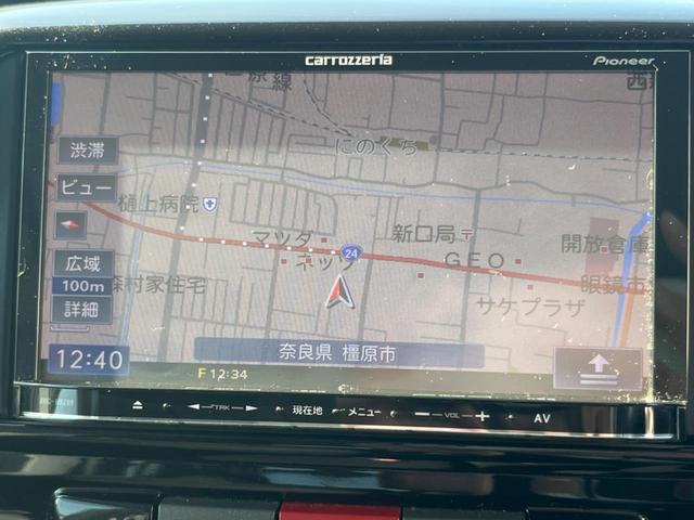 タント カスタムX 禁煙車 ナビ パワースライドドア スマートキー オートエアコン アイドリングストップ Bluetooth接続 電動格納ミラー プライバシーガラス(3枚目)