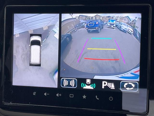 ソリオ ハイブリッドMZ 禁煙車 純正9インチナビ スズキセーフティ フリップダウン 全周囲カメラ 両側パワースライドドア ETC ドライブレコーダー シートヒーター ヘッドアップディスプレイ レーダークルーズ スマートキー(6枚目)