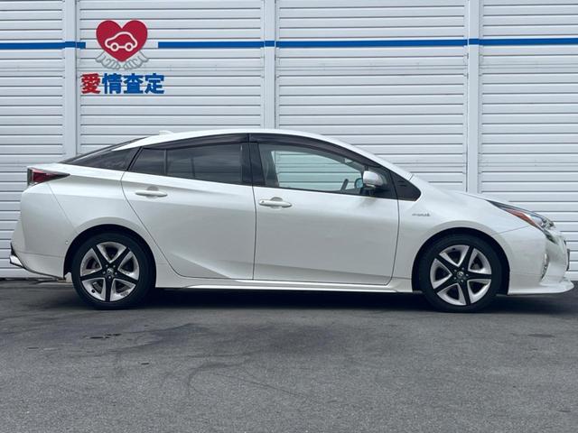 プリウス Aプレミアム ツーリングセレクション 9インチナビ BSM HUD ETC2.0 LEDヘッドライト レザーシート AC100V Rカメラ(7枚目)