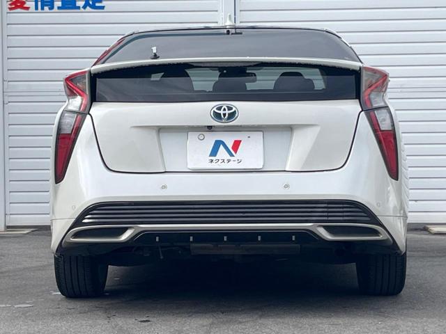 プリウス Aプレミアム ツーリングセレクション 9インチナビ BSM HUD ETC2.0 LEDヘッドライト レザーシート AC100V Rカメラ(10枚目)