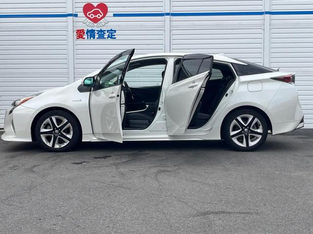 プリウス Aプレミアム ツーリングセレクション 9インチナビ BSM HUD ETC2.0 LEDヘッドライト レザーシート AC100V Rカメラ(13枚目)