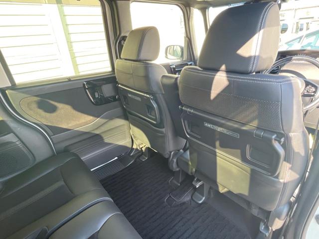 N-BOXカスタム Lターボ 禁煙車 純正9インチナビ ホンダセンシング 両側パワースライドドア レーダークルーズ ETC ドライブレコーダー ハーフレザーシート 革巻きステアリング スマートキー(32枚目)