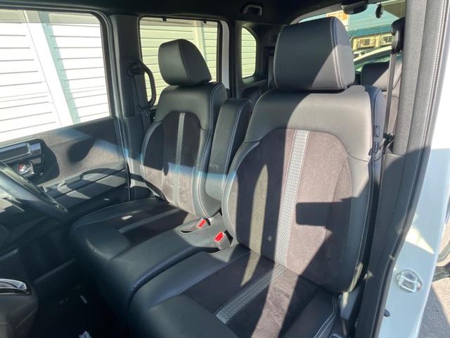 N-BOXカスタム Lターボ 禁煙車 純正9インチナビ ホンダセンシング 両側パワースライドドア レーダークルーズ ETC ドライブレコーダー ハーフレザーシート 革巻きステアリング スマートキー(49枚目)