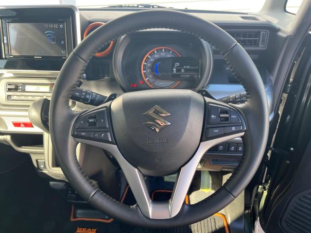 スペーシアギア ハイブリッドXZ ターボ 禁煙車 衝突軽減 レーダークルーズ ディスプレイオーディオ 両側パワースライドドア ETC ドライブレコーダー ルーフレール アイドリングストップ スマートキー(13枚目)