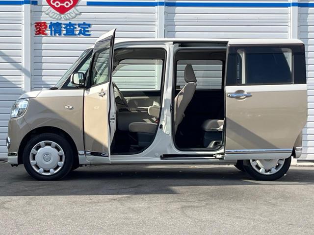 ムーヴキャンバス Xメイクアップリミテッド SAIII 禁煙車 純正ナビ スマートアシスト 両側パワースライドドア ETC オートハイビーム アイドリングストップ ヘッドレベライザー ステアリングリモコン スマートキー(27枚目)