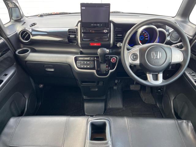 Ｎ－ＢＯＸカスタム Ｇ・Ｌパッケージ　ナビ　電動スライドドア　１４インチアルミホイール　電動格納ミラー　ステアリングリモコン　ＨＩＤヘッドライト　スマートキー　エアコン　ＴＶ　Ｂｌｕｅｔｏｏｔｈ（2枚目）