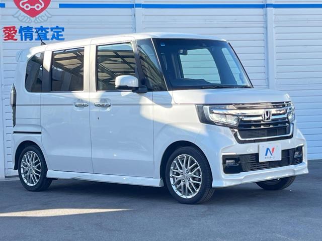 Ｎ－ＢＯＸカスタム Ｌターボ　禁煙車　８インチ純正ナビ　ホンダセンシング　両側パワースライドドア　バックカメラ　レーダークルーズ　ＥＴＣ　ハーフレザーシート　スマートキー　Ｂｌｕｅｔｏｏｔｈ（8枚目）