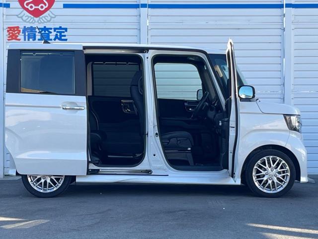 Ｎ－ＢＯＸカスタム Ｌターボ　禁煙車　８インチ純正ナビ　ホンダセンシング　両側パワースライドドア　バックカメラ　レーダークルーズ　ＥＴＣ　ハーフレザーシート　スマートキー　Ｂｌｕｅｔｏｏｔｈ（10枚目）