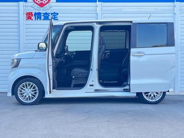 Ｎ－ＢＯＸカスタム Ｌターボ　禁煙車　８インチ純正ナビ　ホンダセンシング　両側パワースライドドア　バックカメラ　レーダークルーズ　ＥＴＣ　ハーフレザーシート　スマートキー　Ｂｌｕｅｔｏｏｔｈ（44枚目）