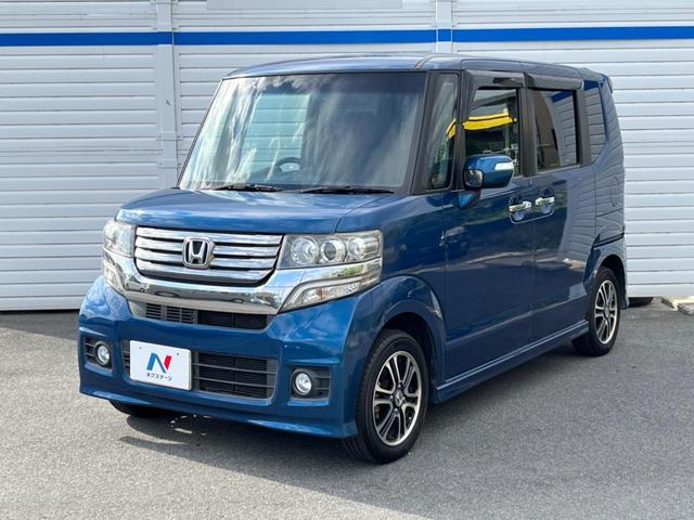 N-BOXカスタム G SSパッケージ 両側電動ドア 純正SDナビ バックカメラ スマートキー HIDヘッド ETC オートライト オートエアコン 純正14インチアルミ Bluetooth CD DVD再生 フルセグ(24枚目)