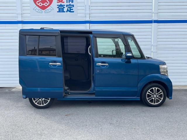 N-BOXカスタム G SSパッケージ 両側電動ドア 純正SDナビ バックカメラ スマートキー HIDヘッド ETC オートライト オートエアコン 純正14インチアルミ Bluetooth CD DVD再生 フルセグ(44枚目)