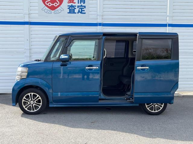 N-BOXカスタム G SSパッケージ 両側電動ドア 純正SDナビ バックカメラ スマートキー HIDヘッド ETC オートライト オートエアコン 純正14インチアルミ Bluetooth CD DVD再生 フルセグ(45枚目)