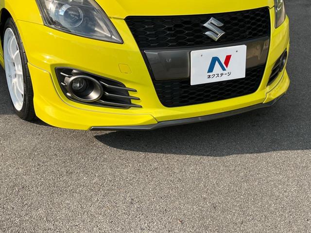 スイフトスポーツ ベースグレード 6MT車 車高調 バックカメラ スマートキー ドラレコ HIDヘッド ETC クルコン オートライト オートエアコン 17インチアルミ CD DVD再生(25枚目)