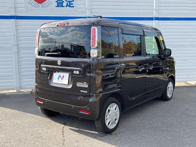 スペーシア ハイブリッドX 両側電動ドア SDナビ バックカメラ セーフティーサポート シートヒーター ドラレコ スマートキー LEDヘッド ビルトインETC オートライト オートエアコン Bluetooth CD DVD再生(19枚目)