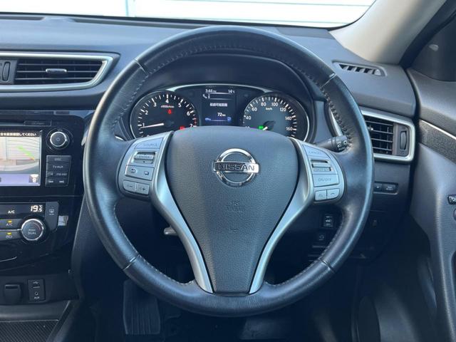 エクストレイル 20Xtt エマージェンシーブレーキパッケージ 純正SDナビ 全周囲カメラ エマージェンシーブレーキ 電動リアゲート スマートキー シートヒーター LEDヘッド ビルトインETC クルコン 純正18インチアルミ オートライト Bluetooth(12枚目)