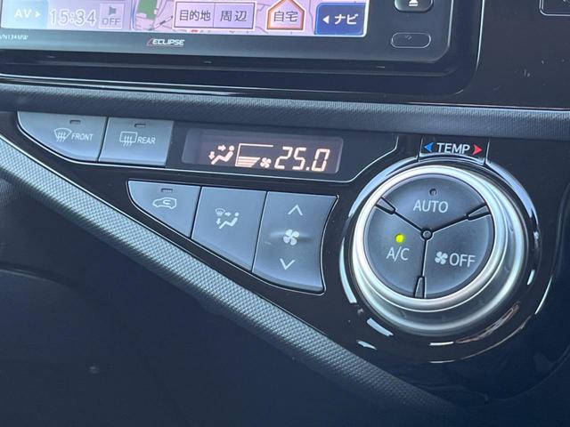 アクア S SDナビ スマートキー ビルトインETC オートライト オートエアコン CD 地デジ(7枚目)