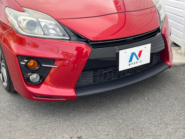 プリウス Sツーリングセレクション・G’s SDナビ バックカメラ スマートキー HIDヘッド ビルトインETC クルコン 純正18インチアルミ オートライト オートエアコン Bluetooth CD DVD再生 フルセグ HIDフォグ(28枚目)