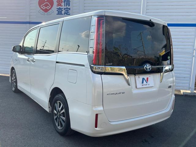 エスクァイア ハイブリッドGi 両側電動ドア 純正SDナビ バックカメラ 衝突被害軽減システム レザー調シート スマートキー LEDヘッド ビルトインETC クルコン 純正15インチアルミ オートハイビーム 車線逸脱警報(35枚目)