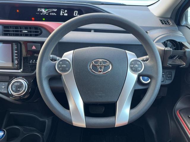 アクア Ｓ　バックカメラ　スマートキー　ビルトインＥＴＣ　純正１５インチアルミ　オートエアコン　Ｂｌｕｅｔｏｏｔｈ　ＣＤ　ＤＶＤ再生　フルセグ（10枚目）