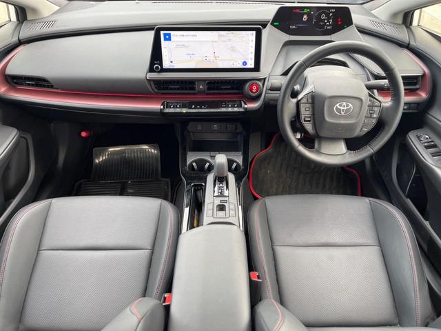 プリウス Z フルエアロ 全周囲カメラ 衝突被害軽減システム レザーシート 前席シートエアコン パワーシート コーナーセンサー スマートキー LEDヘッド ETC2.0 純正19インチアルミ パークアシスト(2枚目)