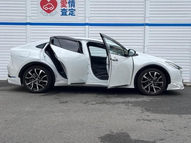 プリウス Z フルエアロ 全周囲カメラ 衝突被害軽減システム レザーシート 前席シートエアコン パワーシート コーナーセンサー スマートキー LEDヘッド ETC2.0 純正19インチアルミ パークアシスト(26枚目)