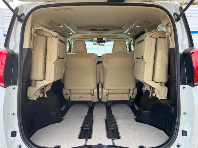 アルファードハイブリッド X 4WD サンルーフ 両側電動ドア 純正SDナビ 後席モニター バックカメラ 衝突被害軽減システム レーダークルーズ 禁煙車 スマートキー LEDヘッド 純正18インチアルミ デュアルエアコン(56枚目)