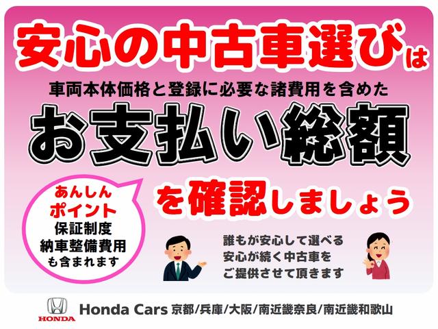 フリード＋ Ｇ・ホンダセンシング　ワンオーナー　メモリーナビ　リヤカメラ　衝突軽減装置　両側電動スライドドア（22枚目）