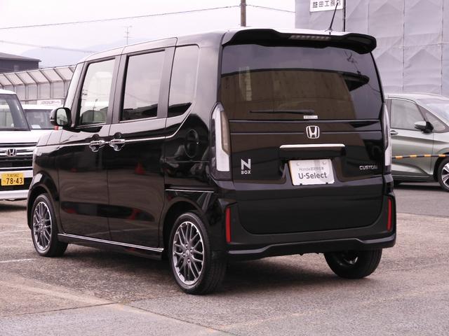 Ｎ－ＢＯＸカスタム ターボ　デモカー　９インチナビ　両側電動スライドドア　ドラレコ　シートヒーター　バックカメラ　障害物センサー　ＥＴＣ　ＤＶＤ　Ｂｌｕｅｔｏｏｔｈ　ＬＥＤヘッドライト　横滑り防止装置　衝突被害軽減ブレーキ（33枚目）