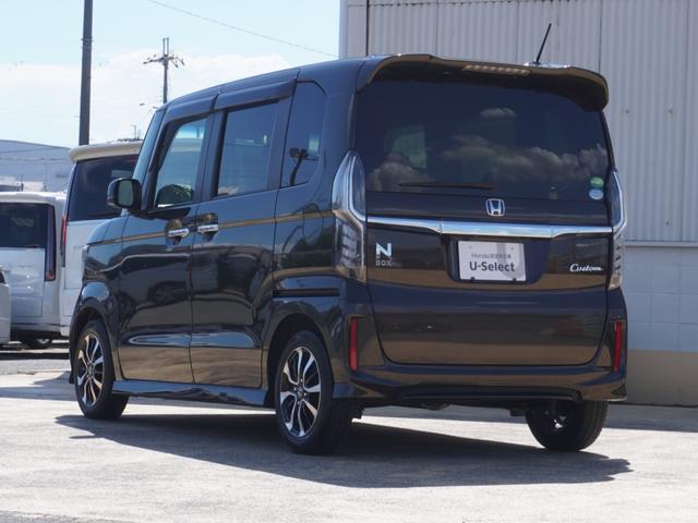 Ｎ－ＢＯＸカスタム Ｇ・Ｌホンダセンシング　ワンオーナー　８インチナビ　片側電動スライドドア　バックカメラ　障害物センサー　ＥＴＣ　ＤＶＤ　Ｂｌｕｅｔｏｏｔｈ　ＬＥＤヘッドライト　横滑り防止装置　衝突被害軽減ブレーキ　純正アルミホイール（33枚目）