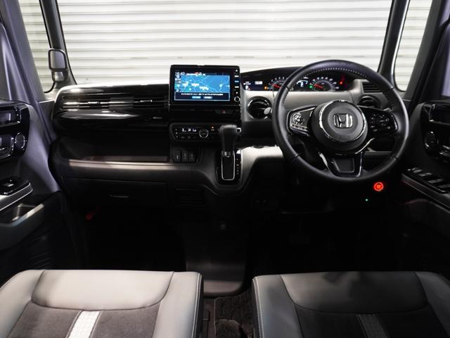 N-BOXカスタム EXターボ 純正メモリーナビ ホンダセンシング LEDヘッドライト クルーズコントロール ドライブレコーダー ミュージックラック バックカメラ カーテンエアバック サイドエアバッグ パドルシフト(13枚目)