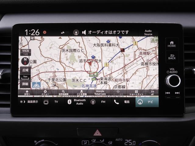 フィット ホーム　ワンオーナー　９インチディスプレィナビ　全周囲カメラ　ドラレコ　ＥＴＣ２．０　アダプティブクルーズコントロール　Ｂｌｕｅｔｏｏｔｈ　ＵＳＢ入力端子　ＬＥＤヘッドライト　衝突被害軽減ブレーキ　　禁煙車（3枚目）