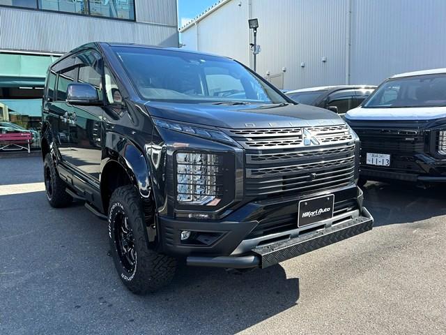 デリカD:5 ジャスパー 4インチアップオーバーフェンダーナビ後席モニターフロントガードバーリアガードバー(3枚目)