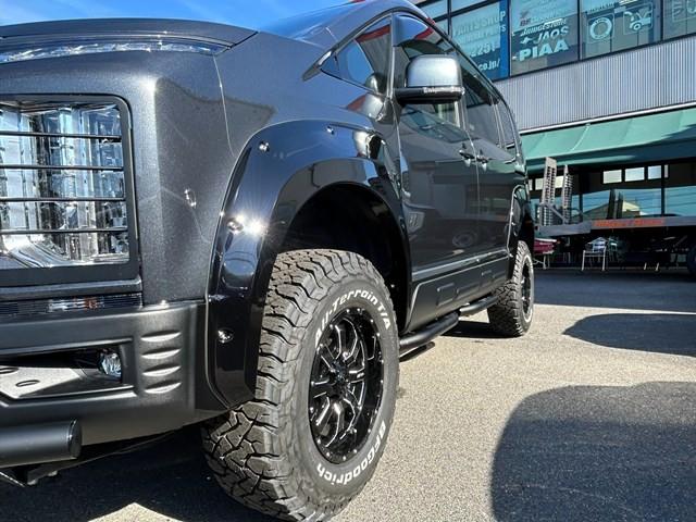 デリカD:5 ジャスパー 4インチアップオーバーフェンダーナビ後席モニターフロントガードバーリアガードバー(20枚目)