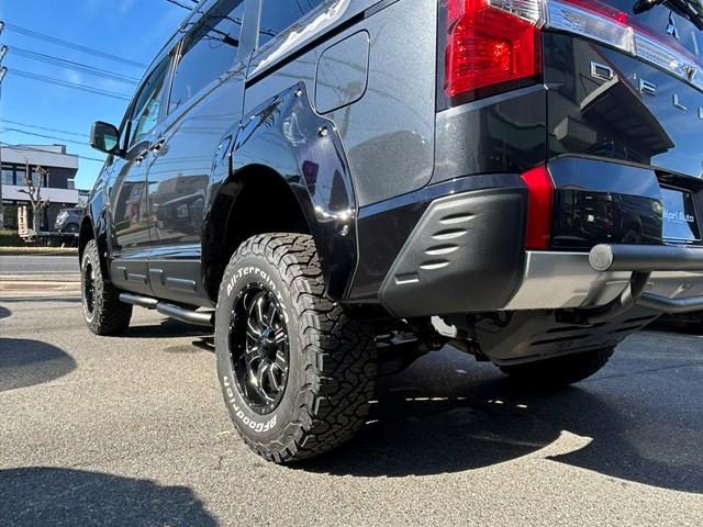 デリカD:5 ジャスパー 4インチアップオーバーフェンダーナビ後席モニターフロントガードバーリアガードバー(24枚目)