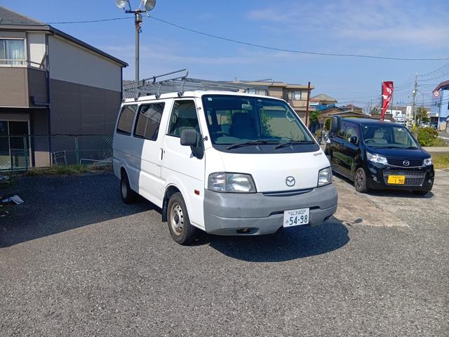 ボンゴバン ＤＸ　下取車　２／５人乗り　積載量１０００／７５０ｋｇ　外品ＥＴＣ　前後ドラレコ　荷室タイヤハウス無し　リアＷタイヤ（3枚目）