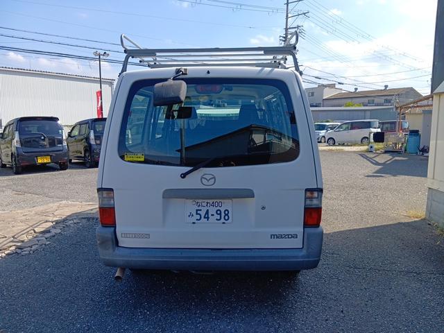 ボンゴバン ＤＸ　下取車　２／５人乗り　積載量１０００／７５０ｋｇ　外品ＥＴＣ　前後ドラレコ　荷室タイヤハウス無し　リアＷタイヤ（5枚目）