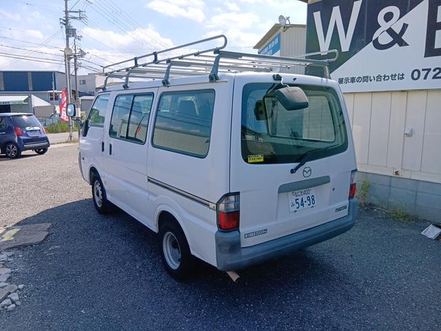 ボンゴバン ＤＸ　下取車　２／５人乗り　積載量１０００／７５０ｋｇ　外品ＥＴＣ　前後ドラレコ　荷室タイヤハウス無し　リアＷタイヤ（6枚目）