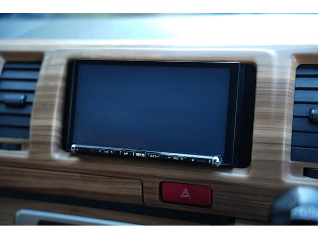 ハイエースバン ロングスーパーGL 車中泊ベッドキット 丸目キット 木目調ハンドル・インテリアパネル Buttlerシートカバー ETC フォグランプ(40枚目)