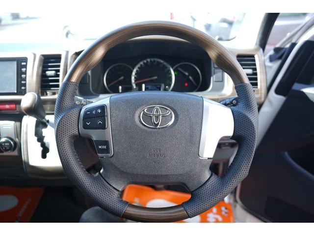 ハイエースバン ロングスーパーＧＬ　ＴＲＤ仕様　両側電動パワースライドドア　カーボンボンネット　プッシュスタート　トヨタ純正ナビ　Ｂｕｔｔｌｅｒシートカバー　木目調インテリア　ＥＴＣ（37枚目）