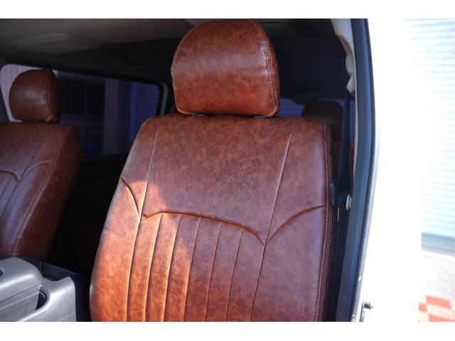 ハイエースバン ロングスーパーＧＬ　ＴＲＤ仕様　両側電動パワースライドドア　カーボンボンネット　プッシュスタート　トヨタ純正ナビ　Ｂｕｔｔｌｅｒシートカバー　木目調インテリア　ＥＴＣ（51枚目）