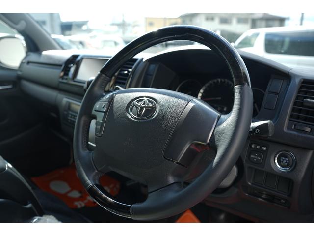 ハイエースバン スーパーＧＬ　ダークプライム　バッドフェイス　スモークヘッドライト　４１５Ｓａｆａｒｉフロントスポイラー　プッシュスタート　トヨタ純正ナビ　ＥＴＣ（36枚目）