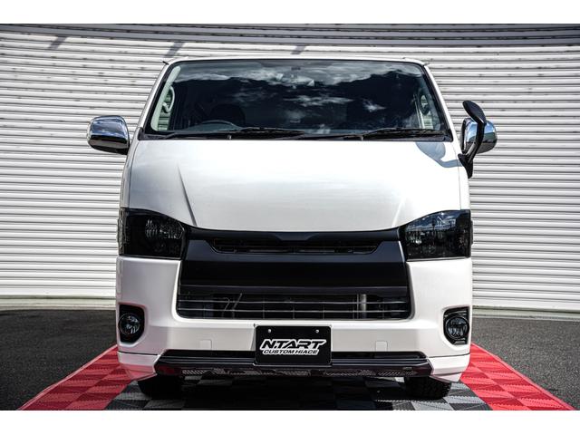 ハイエースバン スーパーＧＬ　ダークプライム　バッドフェイス　スモークヘッドライト　４１５Ｓａｆａｒｉフロントスポイラー　プッシュスタート　トヨタ純正ナビ　ＥＴＣ（54枚目）
