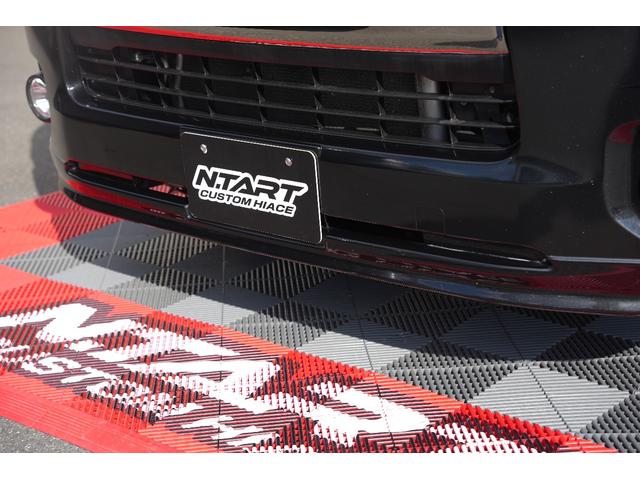 ハイエースバン スーパーＧＬ　ダークプライム　バッドフェイス　Ｂｕｔｔｌｅｒデニムシートカバー・センターコンソール　２インチローダウン　プッシュスタート　ＥＴＣ（13枚目）