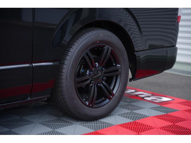 ハイエースバン スーパーＧＬ　ダークプライム　バッドフェイス　Ｂｕｔｔｌｅｒデニムシートカバー・センターコンソール　２インチローダウン　プッシュスタート　ＥＴＣ（25枚目）