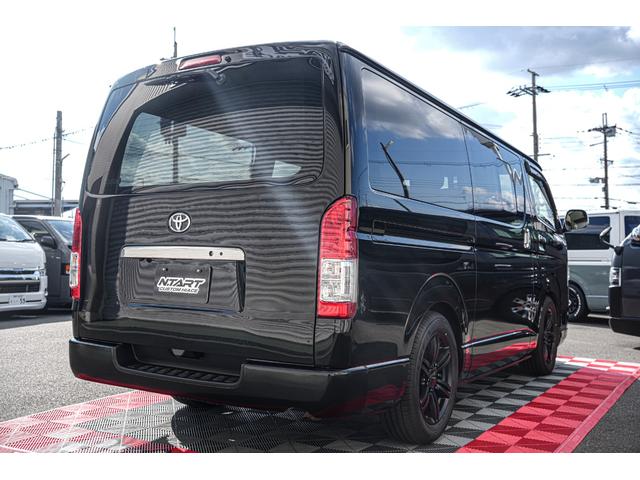 ハイエースバン スーパーＧＬ　ダークプライム　バッドフェイス　Ｂｕｔｔｌｅｒデニムシートカバー・センターコンソール　２インチローダウン　プッシュスタート　ＥＴＣ（55枚目）