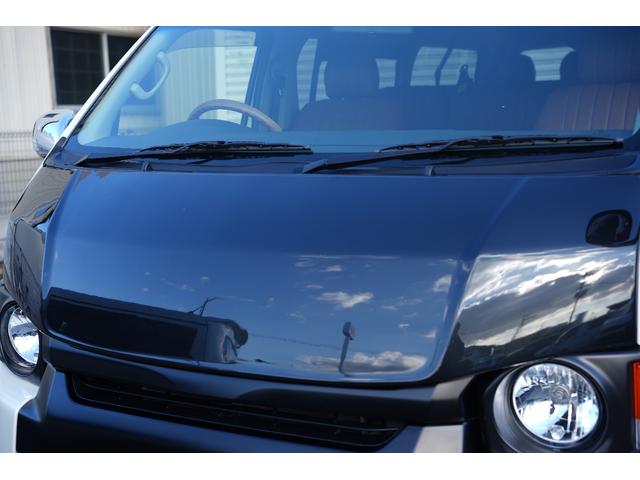 ハイエースワゴン ＧＬ　丸目キット　片側電動パワースライドドア　全席シートカバー　４１５Ｓａｆａｒｉフルエアロ　バッドフェイス　ＥＴＣ　Ｂｕｔｔｌｅｒドリンクホルダー（11枚目）
