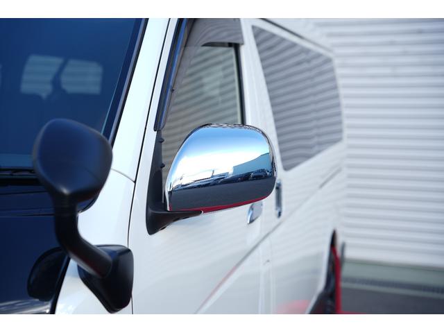 ハイエースワゴン ＧＬ　丸目キット　片側電動パワースライドドア　全席シートカバー　４１５Ｓａｆａｒｉフルエアロ　バッドフェイス　ＥＴＣ　Ｂｕｔｔｌｅｒドリンクホルダー（21枚目）