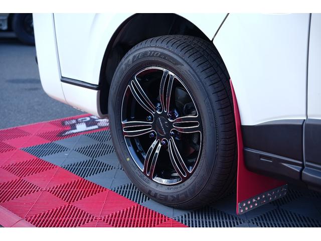 ハイエースワゴン ＧＬ　丸目キット　片側電動パワースライドドア　全席シートカバー　４１５Ｓａｆａｒｉフルエアロ　バッドフェイス　ＥＴＣ　Ｂｕｔｔｌｅｒドリンクホルダー（26枚目）